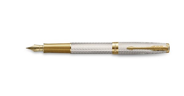 Parker Sonnet Stainless Steel CT Ballpoint | Appelboom.com